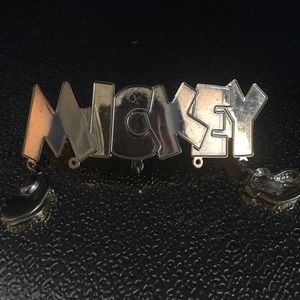 Mickey pin.